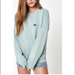 ERICA BEAR EMBROIDERY SWEATSHIRT